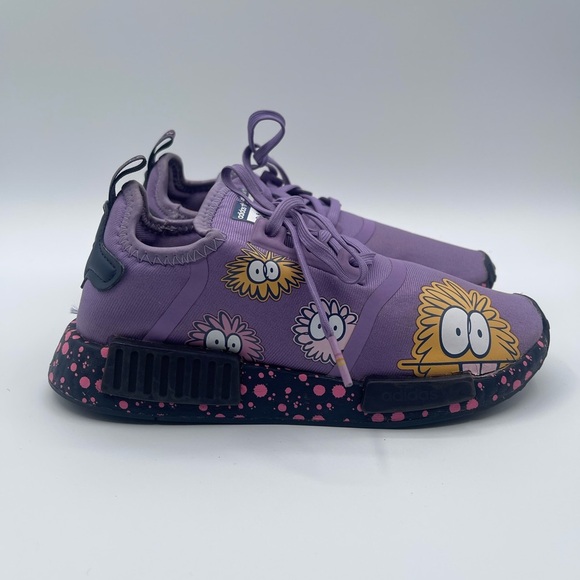 Adidas x Kevin Lyons NMD_R1 Shoes (super purple) Kids Shoes GX5724 - Picture 1 of 7